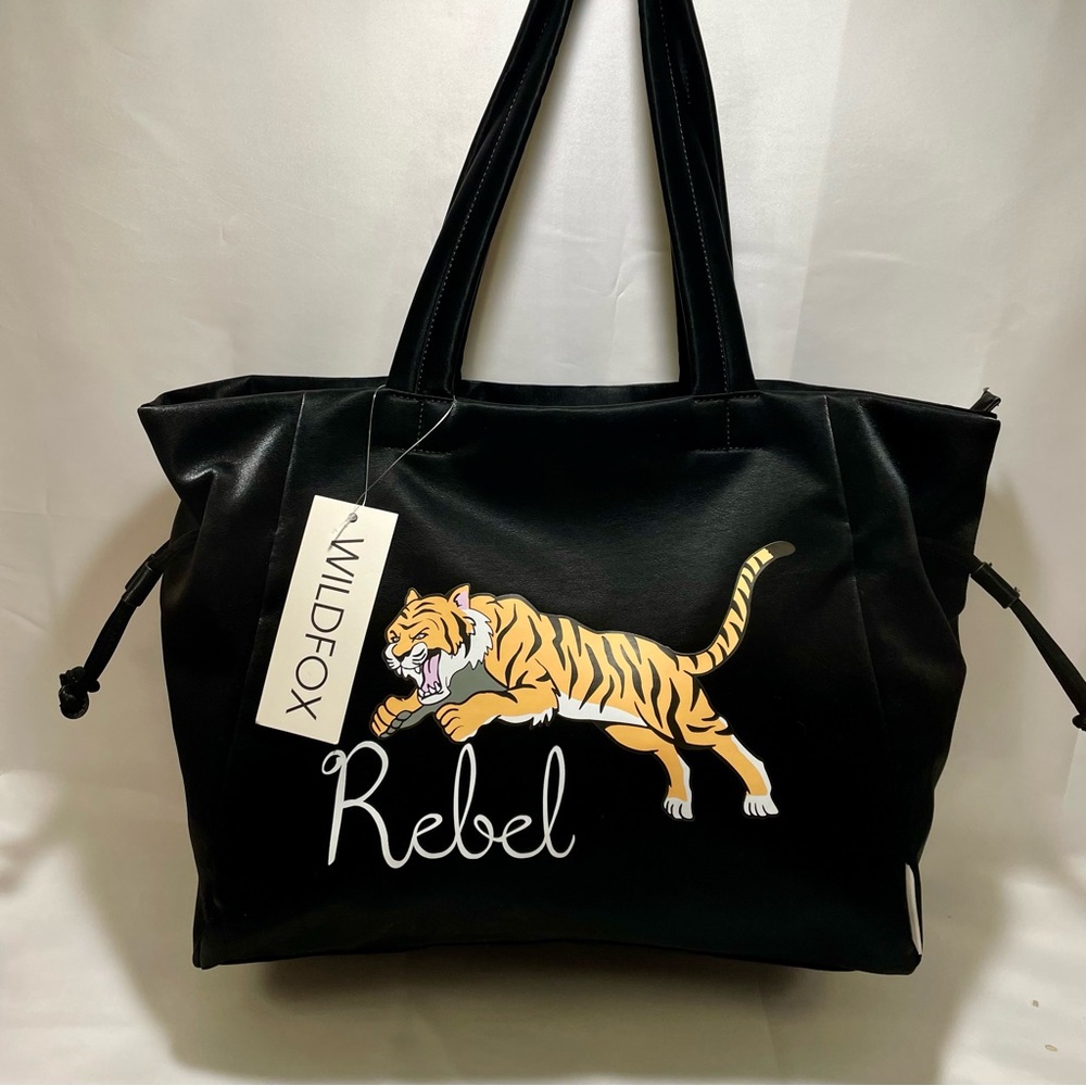 Wildfox Rebel Tiger Tote Bag, NWT